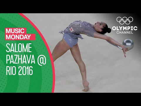 Salome Pazhava's Ball Routine to &quot;Chalkboard&quot; at Rio 2016 | Music Monday