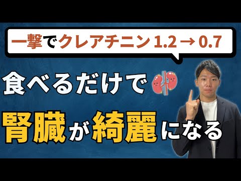 【食べないとヤバイ】腎機能を改善する最強の食べ物TOP5！最新研究に基づいて徹底解説！