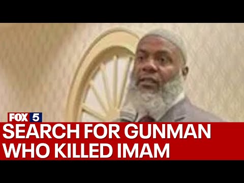 Search for gunman who killed imam