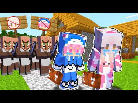 MOMON &amp; ATUN Di USIR VILLAGER di MINECRAFT GARA-GARA.....  ft 