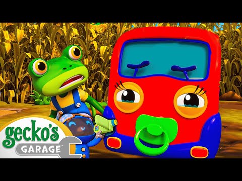 Muddy Maze Mission | Baby Truck | Gecko's Garage | Kids Songs