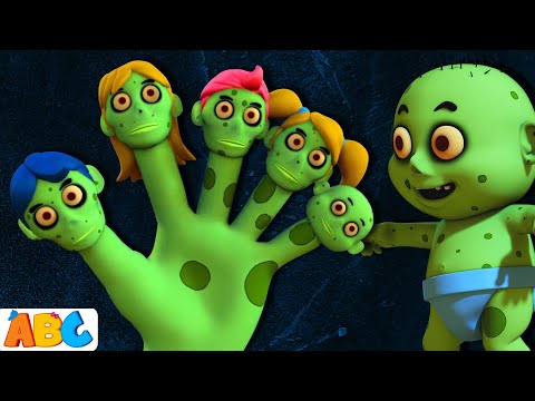 Zombie Finger Family in Zombieland and more 3D Spooky Halloween Songs for Kids by 