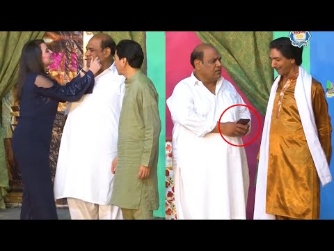 Agha Majid with Naina Khan and Saleem Albela | Comedy Clip | Stage Drama 2021 | Punjabi Stage Drama