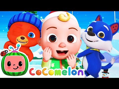 Baby Animal Christmas Dance | CoComelon JJ's Animal Time | Animal Songs for Kids