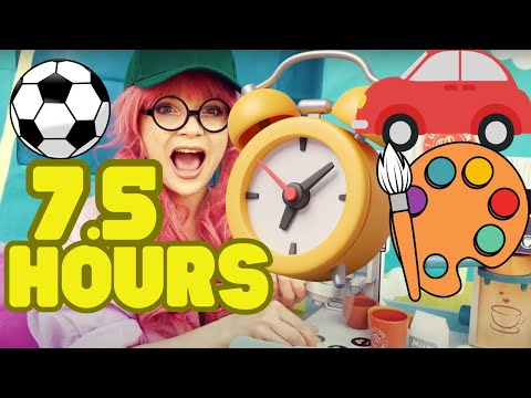 ⏱️ 7.5 Hours of Educational Videos for Kids/Toddlers 💡 🧠  | Learning Compilation 📚 ✏️  | Ayu &amp; Gigi