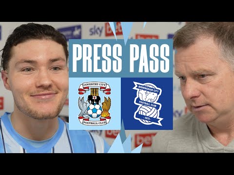 Callum O'Hare and Mark Robins thrilled with Coventry City's win over Birmingham 🎙️