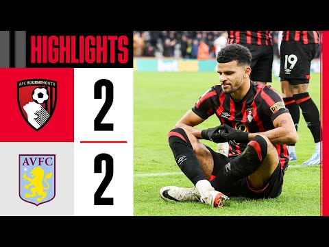 Solanke scores AGAIN in entertaining draw | AFC Bournemouth 2-2 Aston Villa