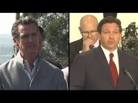 Calif. Gov. Newsom, Florida Gov. DeSantis gear up to debate on Thursday