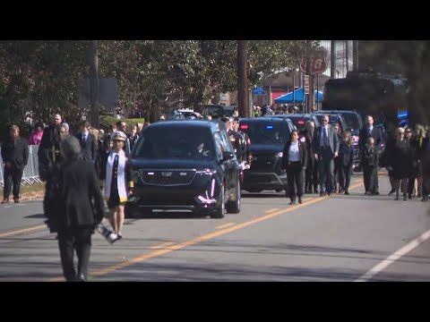 Former First Lady Rosalynn Carter laid to rest in Plains