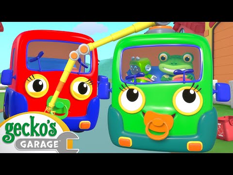 Baby Recycle Truck! ♻️ | Gecko's Garage | Trucks For Children | Cartoons For Kids