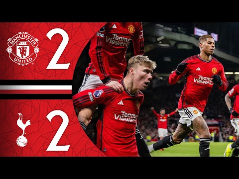 Man Utd 2-2 Tottenham | Highlights