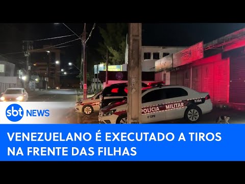 Venezuelano &eacute; executado com 20 tiros na frente das filhas na Para&iacute;ba | 