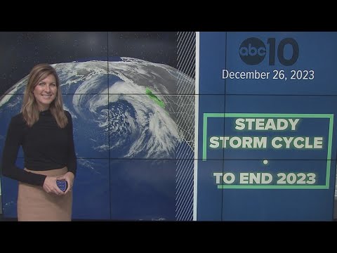 California Weather | Storm cycle brings rain, snow through New Year's week