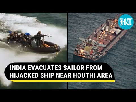 Near Houthi Area, Indian Navy Rescues Crew Member Of Hijacked Ship; Treatment On INS Kochi | Somalia