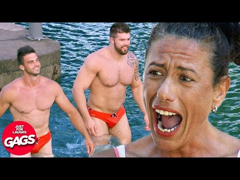 Hot Firefighters Save Girlfriends | Just For Laughs Gags