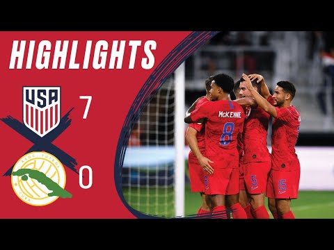 USA 7-0 CUBA Concacaf Nations League Highlights | Oct. 11, 2019 | Washington, D.C. - Audi Field