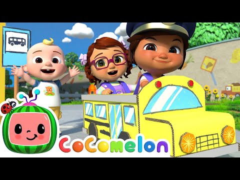 Wheels On The Bus (Playground Version)  | CoComelon Nursery Rhymes &amp; Kids Songs