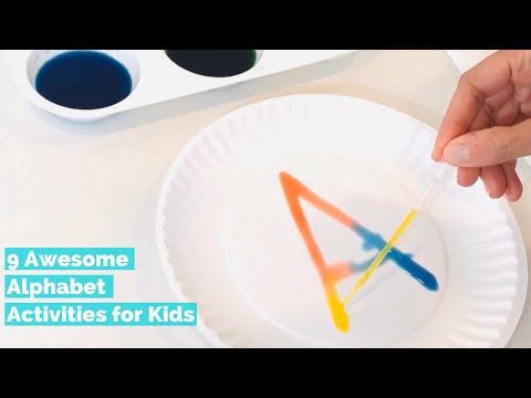 9 Awesome Alphabet Activities for Preschoolers, Toddlers and Kindergarteners | Learning the Alphabet