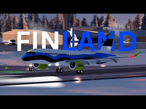 Roblox Project Flight Simulator | Kittil&auml; Intl.Airport, Finland Plane Spotting!