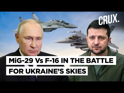 Child Of The Cold War Vs Soviet Star | How Does F-16 Compare To Russia's MiG-29? | Ukraine War