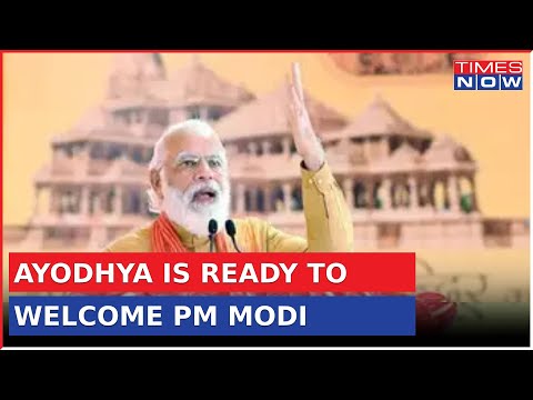 Ayodhya Is Ready To Welcome PM Modi; Conch Shells And Damru To Be Played