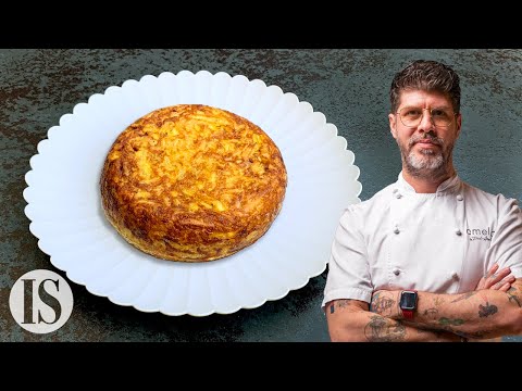 Spanish Omelette in a 2 Michelin star Spanish Restaurant with Paulo Airaudo - Amelia**