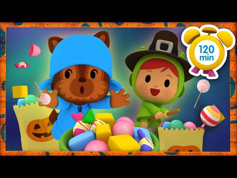 🎃 POCOYO em PORTUGU&Ecirc;S do BRASIL - Festa de Halloween: Ab&oacute;boras E Doces[120 min] DESENHOS ANIMADOS