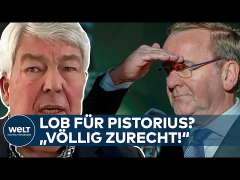 OPPOSITION LOBT VERTEIDIGUNDSMINISTER PISTORIUS - General a.D. Kather: &bdquo;v&ouml;llig zurecht!&ldquo;