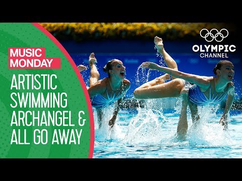 Russian Artistic Swimming perform to Archangel &amp; All Go Away - Rio 2016 | Music Monday