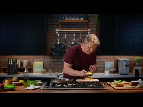 Gordon Ramsay Makes the Perfect Burger | Cooking With Gordon | HexClad