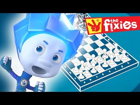 The Fixies English ★ Chess - The Stain ★ Fixies 2016 | Videos For Kids