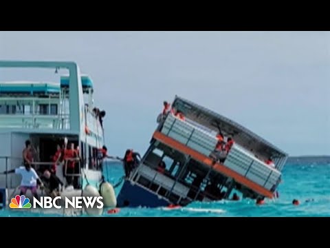 74-year-old dead after boat transporting dozens begins to sink in the Bahamas