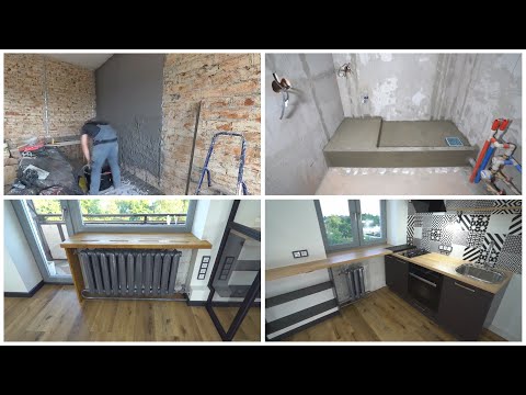 Apartment renovation. 1 year in 60 minutes. I do everything myself.