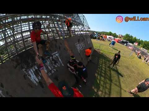 Mudderhorn - The tallest Tough Mudder Obstacle