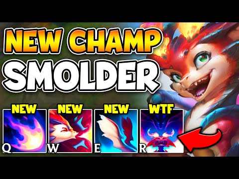 SMOLDER, THE COOLEST CHAMPION RIOT HAS EVER RELEASED! (HE'S SO BROKEN)