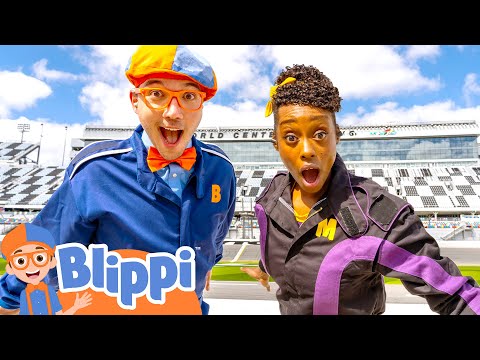 Blippi and Meekahs Need for Speed | Blippi Educational Videos | Kids Cartoons | Party Playtime!