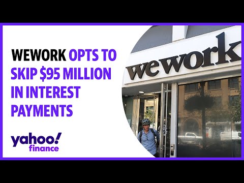 WeWork opts to skip $95 million in interest payments