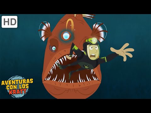 Anglerfish, tiburones, caballitos de mar + m&amp;aacute;s [episodios completos] Aventuras con los Kratt