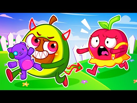 Pit, Don't Break My Toys! 😭 Learn to Share 💖 || Best Kids Cartoons by Meet Penny 🥑💖