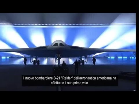 Il primo volo del B-21 &amp;quot;Raider&amp;quot;, il nuovo bombardiere dell'Air Force americana