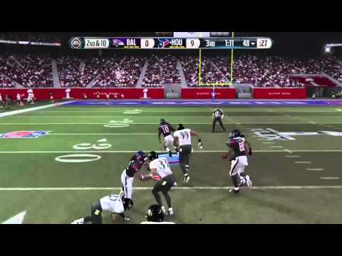 Texans vs Ravens Highlights Madden NFL 15