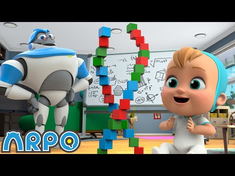 ROBOT TEACHER Educational Mode!! | NEW ARPO The Robot | Funny Kids Cartoons | Kids TV Full Episodes