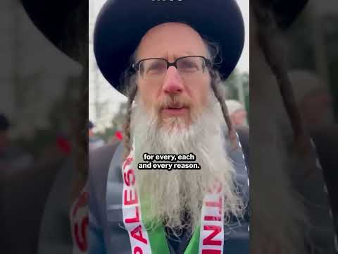 Jewish Rabbi express his pain about the genocide in Gaza