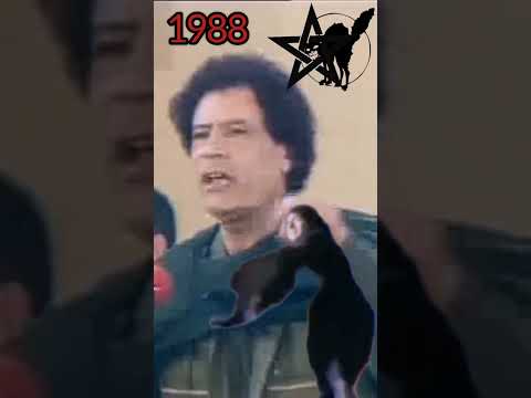 خطاب معمر القذافي 1988 فلسطين