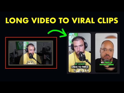 100% FREE AI Tool To Convert Long Videos Into Viral Shorts