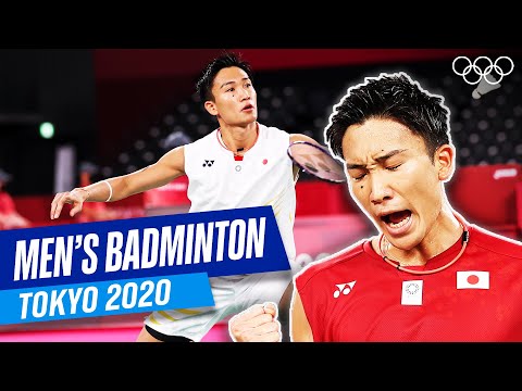 🇯🇵 Kento Momota wins his Olympic debut match at Tokyo 2020 🏸