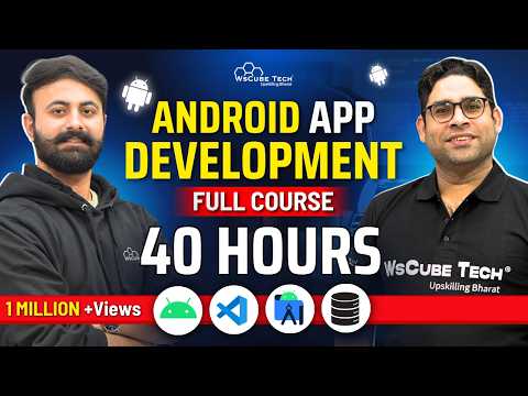 Android App Development Course for Beginners - Learn Android Development in 41 Hours