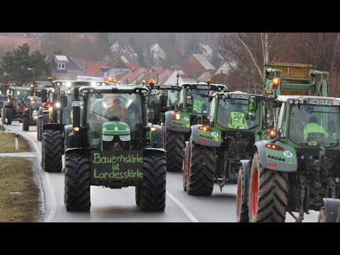 Nach Bauernprotesten nimmt Regierung einige Agrar-K&uuml;rzungen zur&uuml;ck