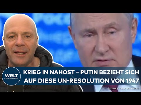 KRIEG GEGEN ISRAEL: Weniger Waffen f&uuml;r die Ukraine? Kommt Putin die Eskalation in Nahost gelegen?