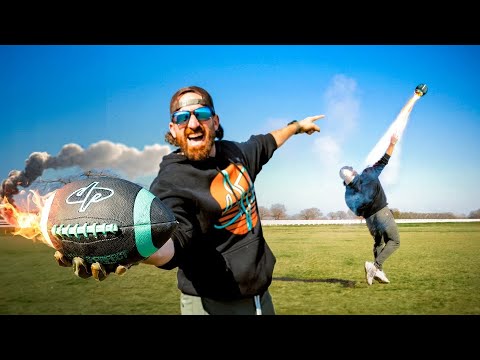 We Put a Rocket in a Football